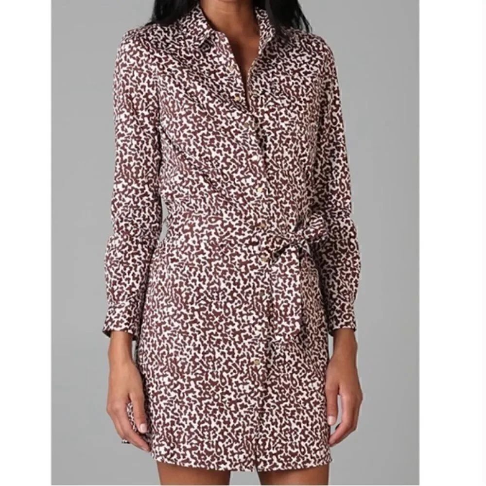 DIANE VON FURSTENBERG Printed Shirt Dress